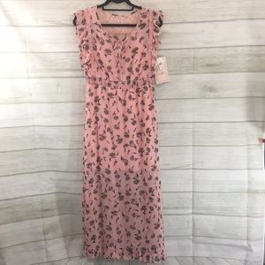 Love Stories by Self Esteem Boho Ruffle Maxi Dress